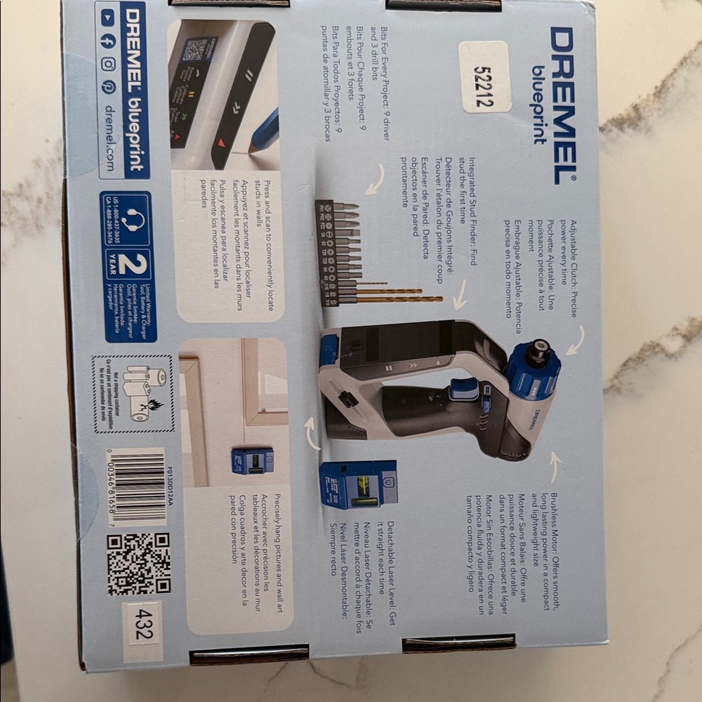Dremel Blueprint Multi-Tool Kit - Black and Blue